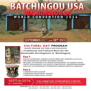 CONVENTION BATCHINGOU USA 2016